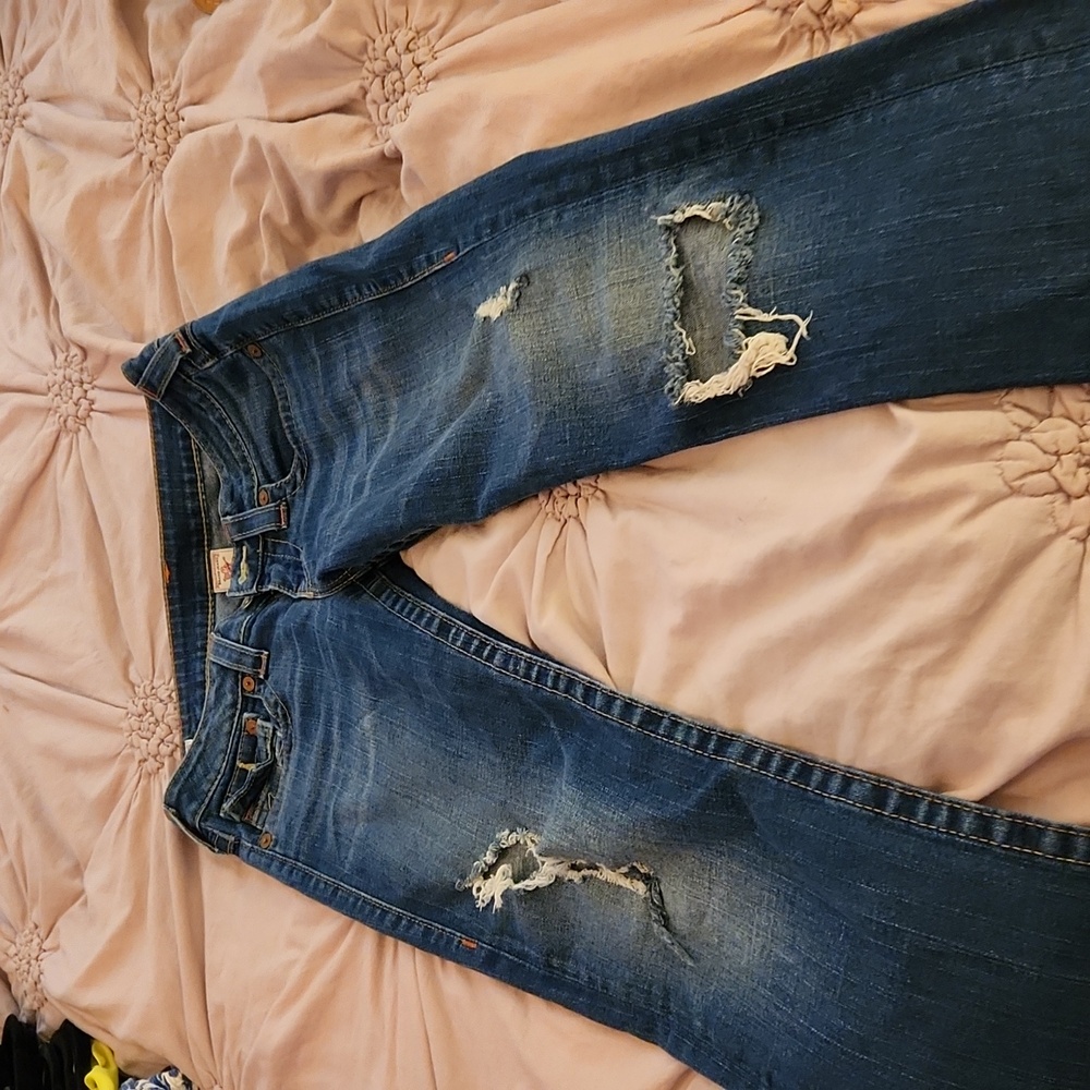 True Religion jeans 29 distressed denim